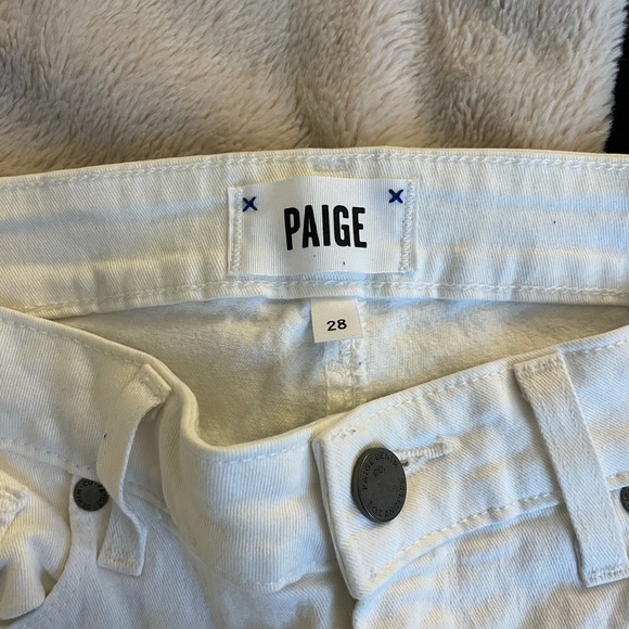 PAIGE white jeans verdugo ankle jeans - Picture 8 of 11